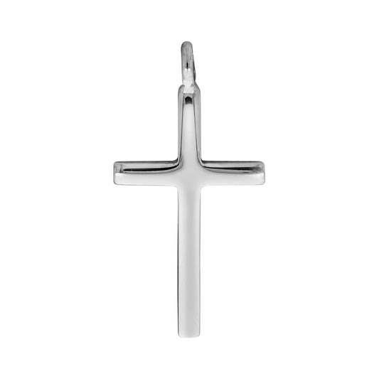 925 silver rhodium plated cross