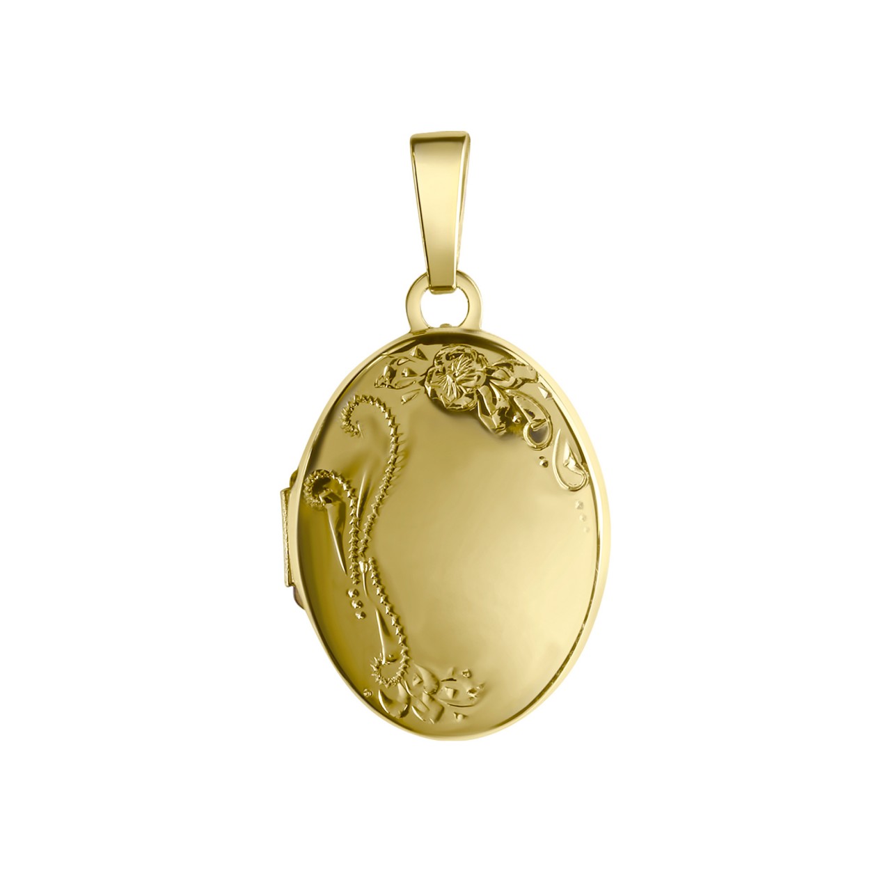 Medallion 375 yellow gold