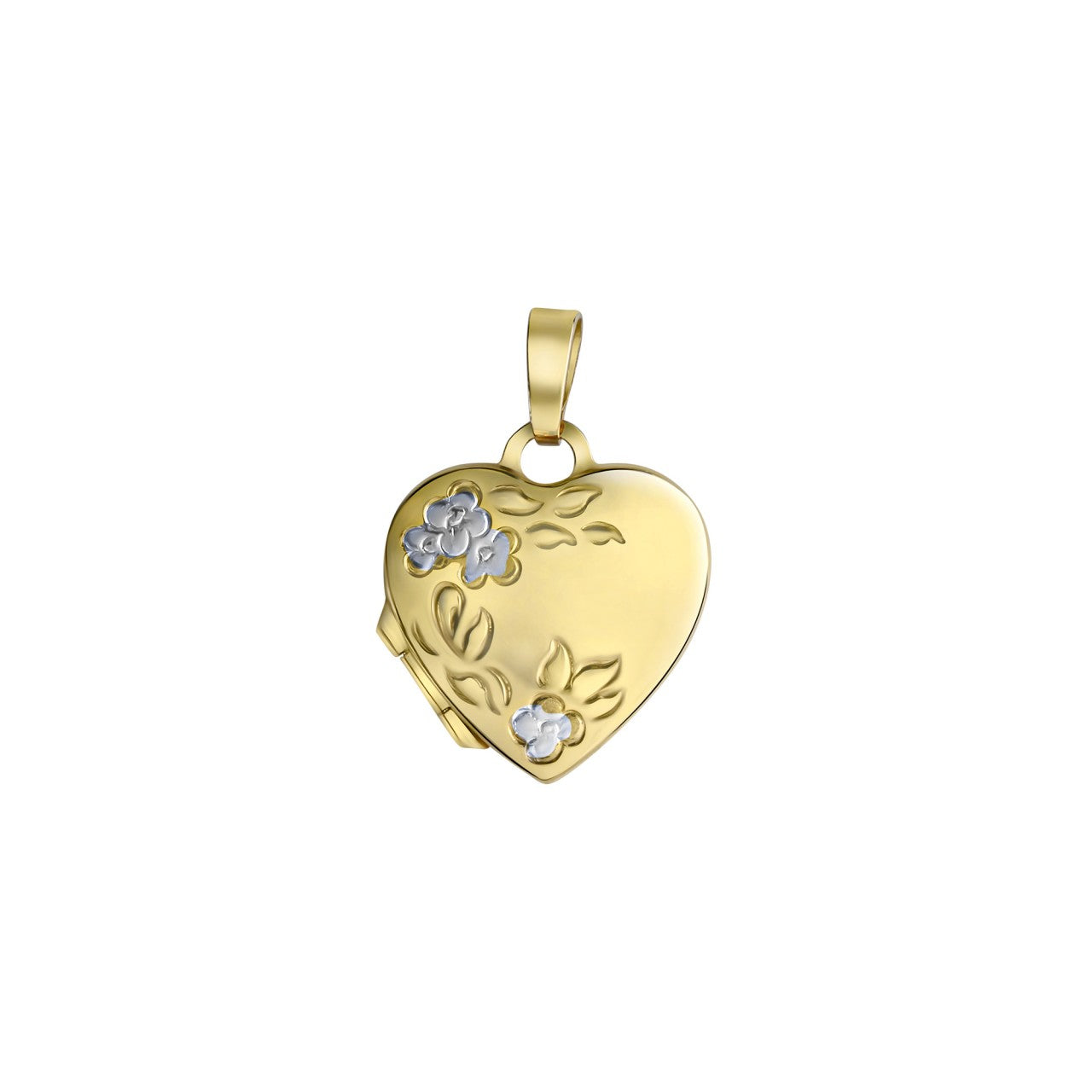 Pendant 375/- yellow gold two-tone