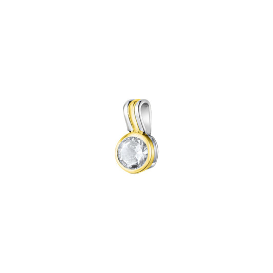 925 sterling silver, gold-plated, partly rhodium-plated