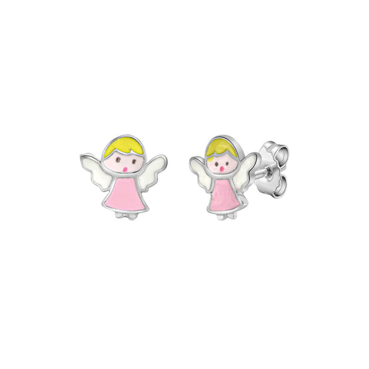 925/- Sterling silver rhodium plated angel