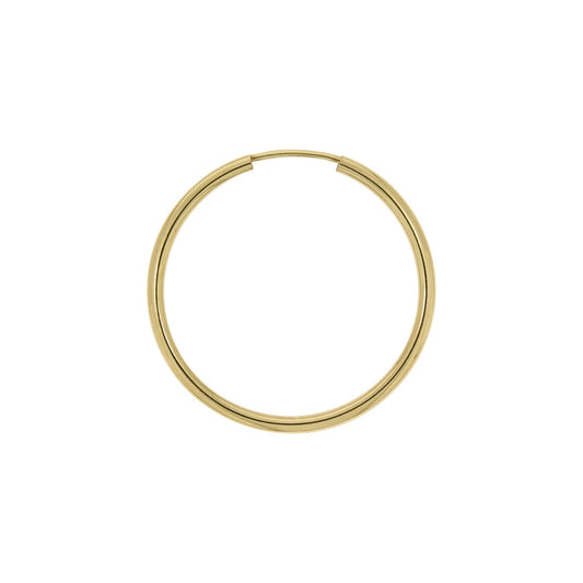 Creolen 333/- Gelbgold glanz 30mm