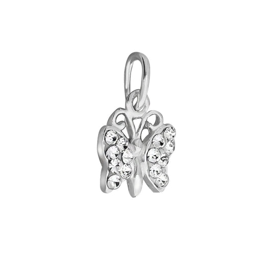 925/- Sterling silver with crystal