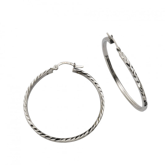 925 silver rhodium plated 4.0cm