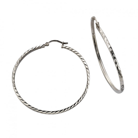 925 silver rhodium plated 5.0cm