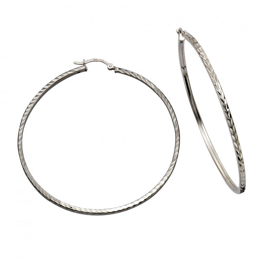 925 silver rhodium plated 6.0cm