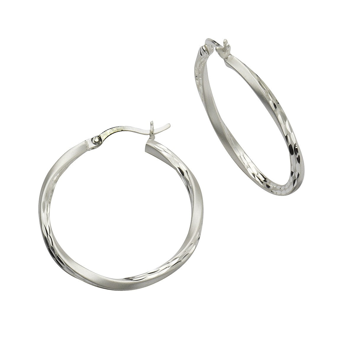 925 silver rhodium plated 3.0cm