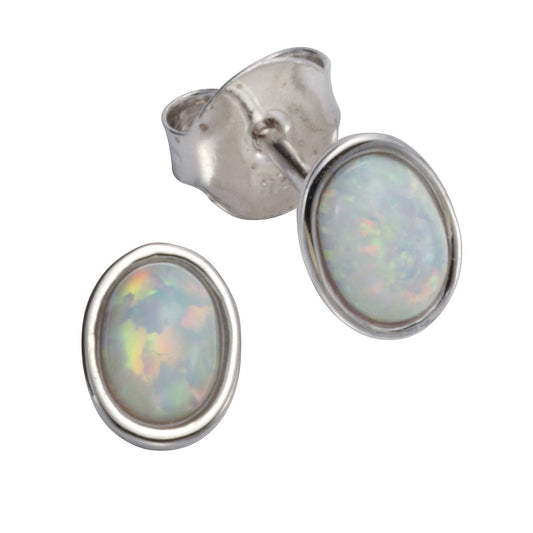 925/- Sterling silver synthetic opal