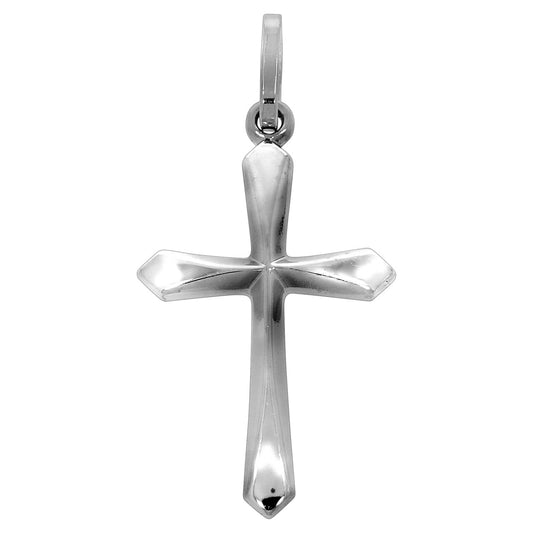 925 silver rhodium plated cross