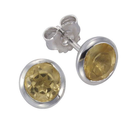 925/- Sterling Silver Citrine