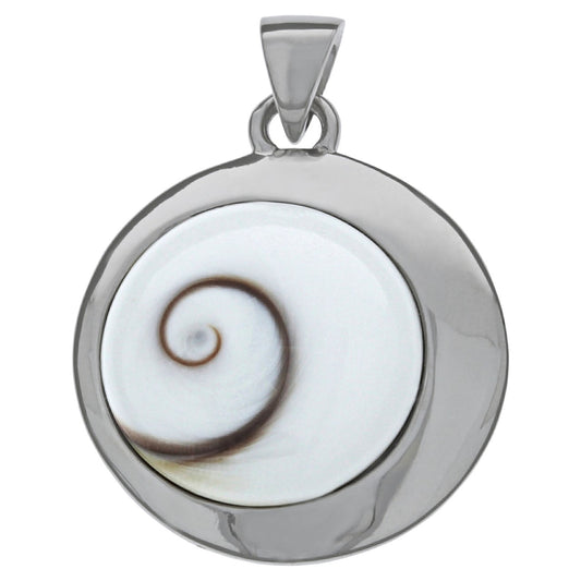 925 silver rhodium plated with white shell