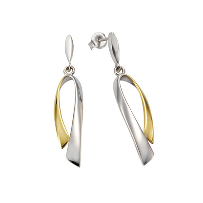 925/- Sterling silver bicolor