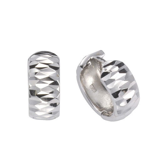 925 silver rhodium plated 15mm