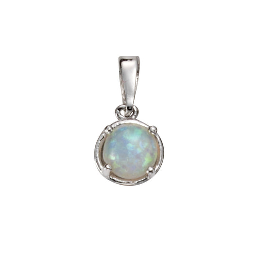 925/- Sterling silver synthetic opal