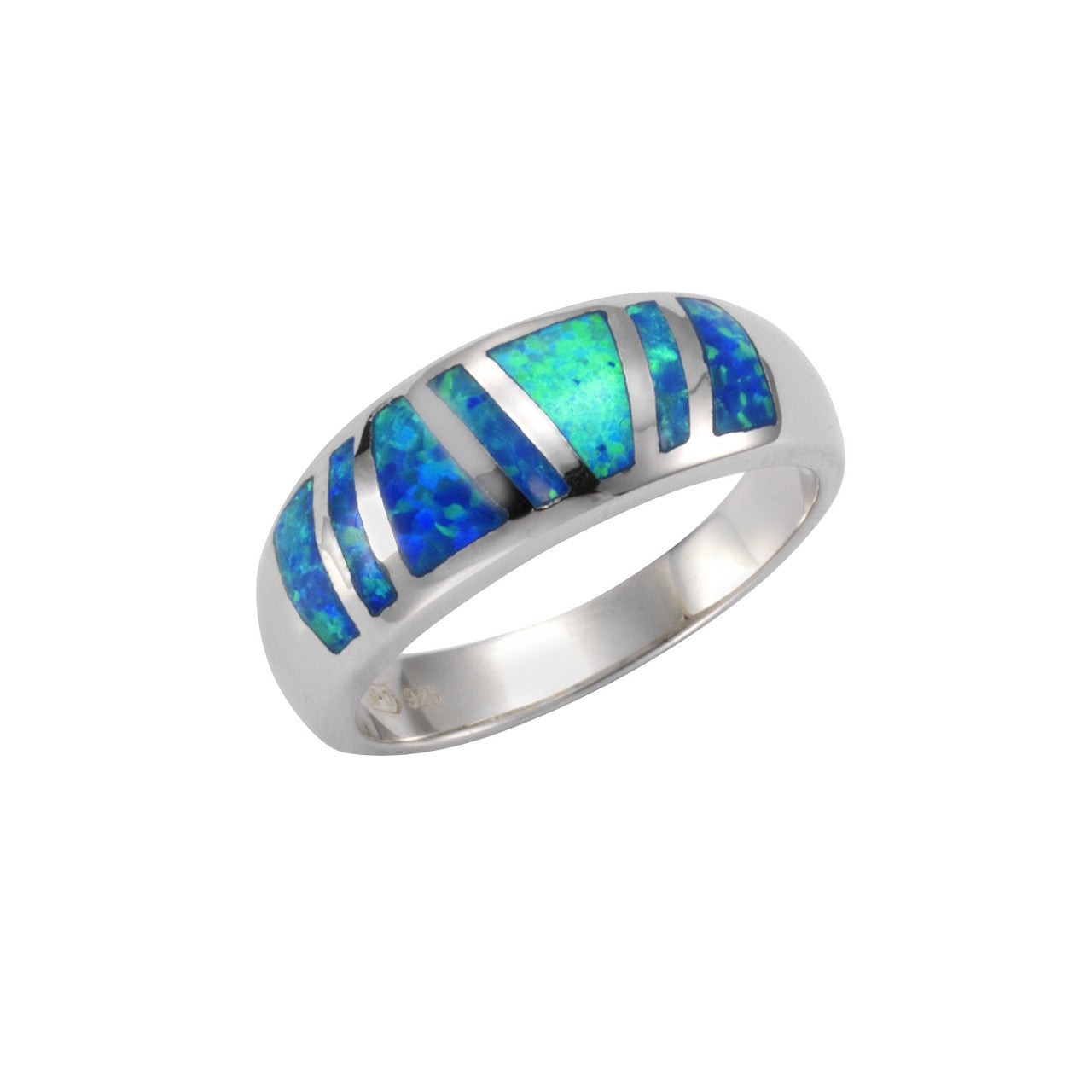 925/- Sterling silver synthetic opal