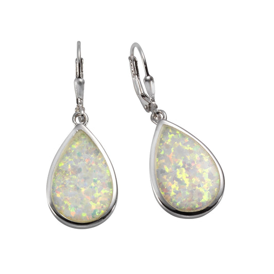 925/- Sterling silver synthetic opal white