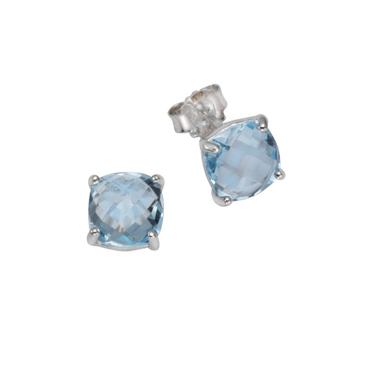 925/- Sterling Silver Blue Topaz