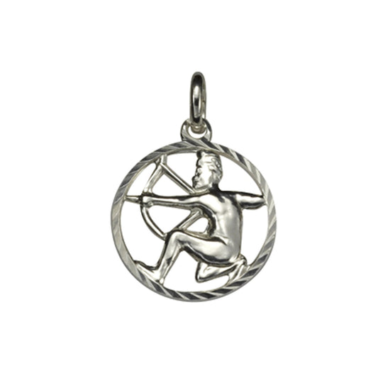 925/- Sterling Silver Zodiac Sign Sagittarius