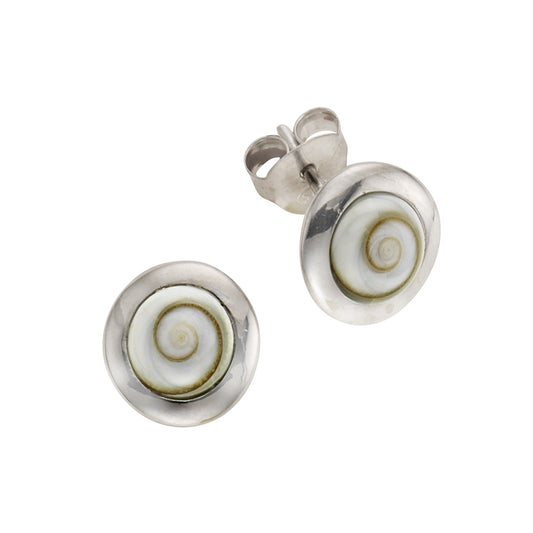 925 silver rhodium plated with shell