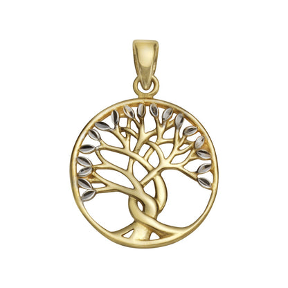 Pendant 375 gold motif tree of life